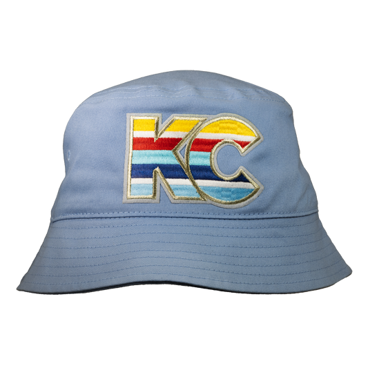 LEO KC Bucket Hat in Light Blue