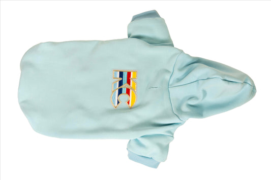 LUKE KC Pet Hoodie in Baby Blue