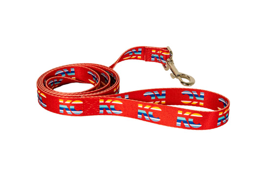 KC DOG LEASH in Red