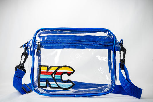 SYDNEY KC Clear Stadium Approved Crossbody Handbag