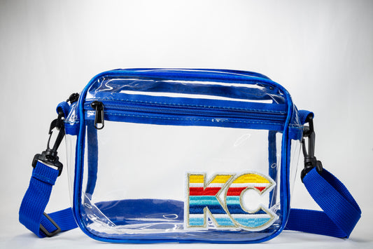 POSIE KC Clear Stadium Approved Crossbody Handbag