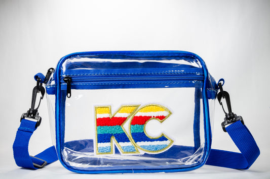 KASEY KC Clear Stadium Approved Crossbody Handbag