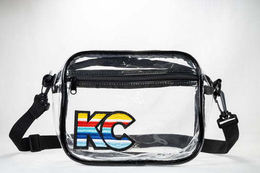 JOANNA KC Clear Stadium Approved Crossbody Handbag