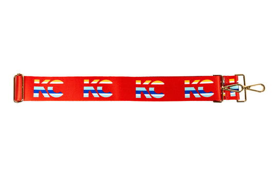 KC Red Adjustable Purse Strap