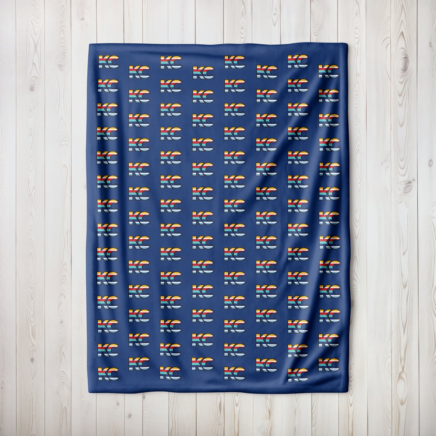 KC Blanket Large in Royal Blue