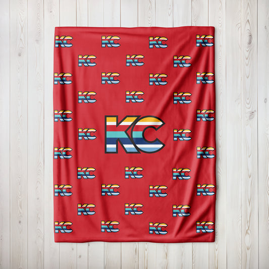 KC Blanket Medium in Red