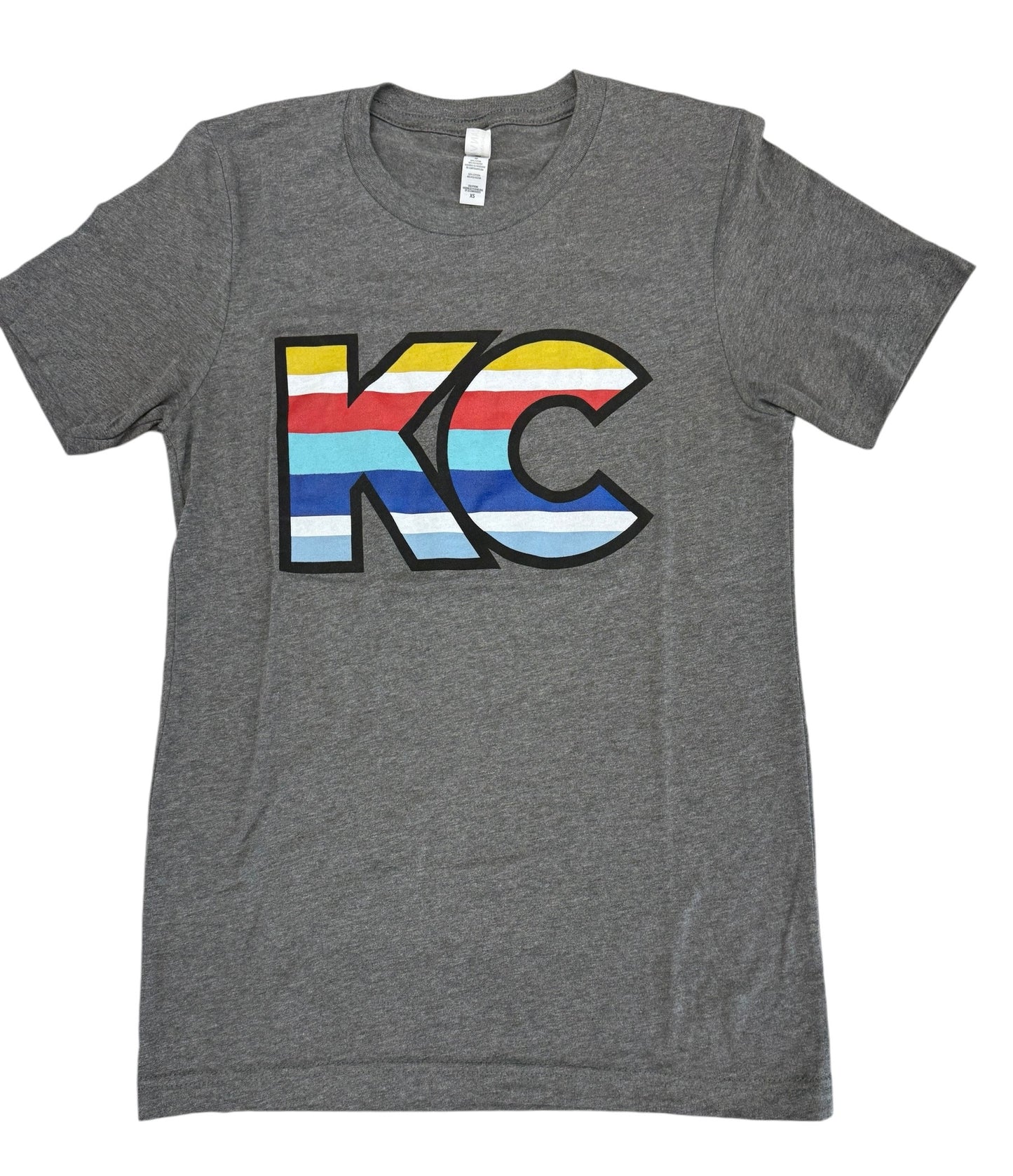 DAVIS KC Unisex Heather Short Sleeve Tee in Deep Heather