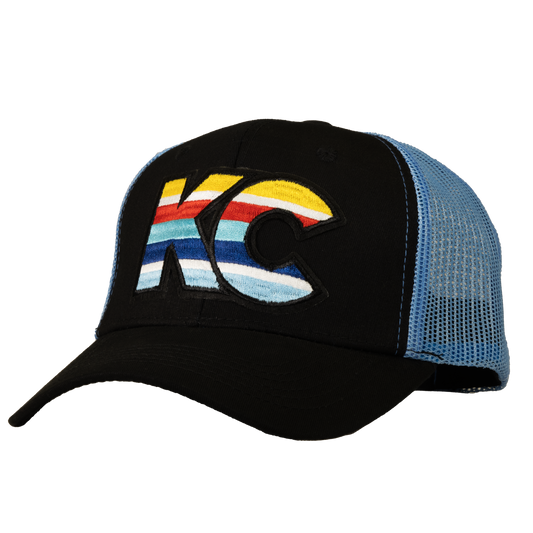 JACK KC 6 Panel Curved Trucker Mesh Hat