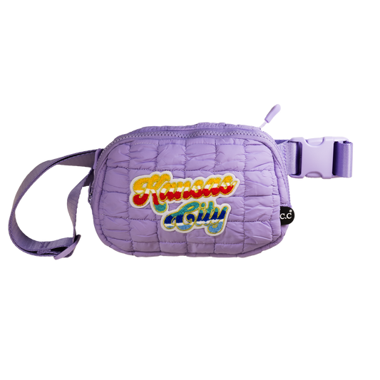 LOVER KC Quilted Puffer Belt Fanny Bag