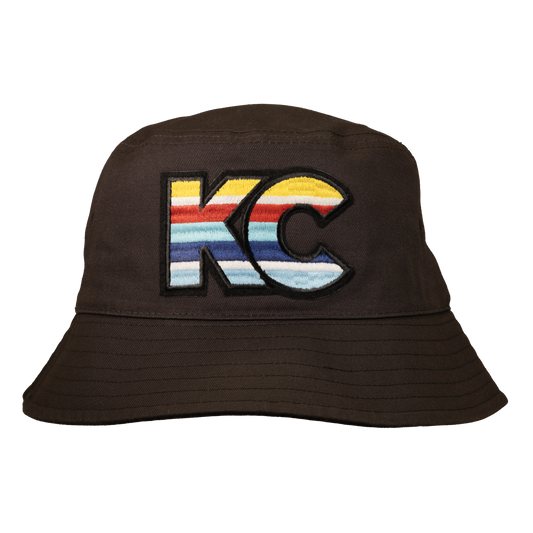 JAMIE KC Bucket Hat in Dark Grey