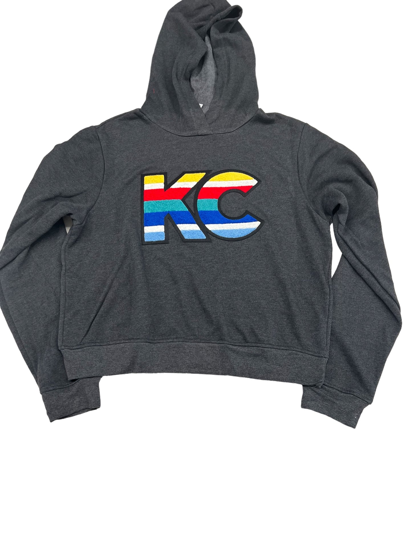 REESE KC Women's Classic Pullover Hoodie in Dark Grey Heather