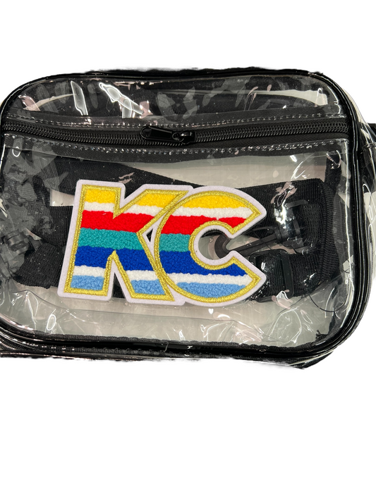 TRISTA KC Clear Stadium approved Crossbody Handbag