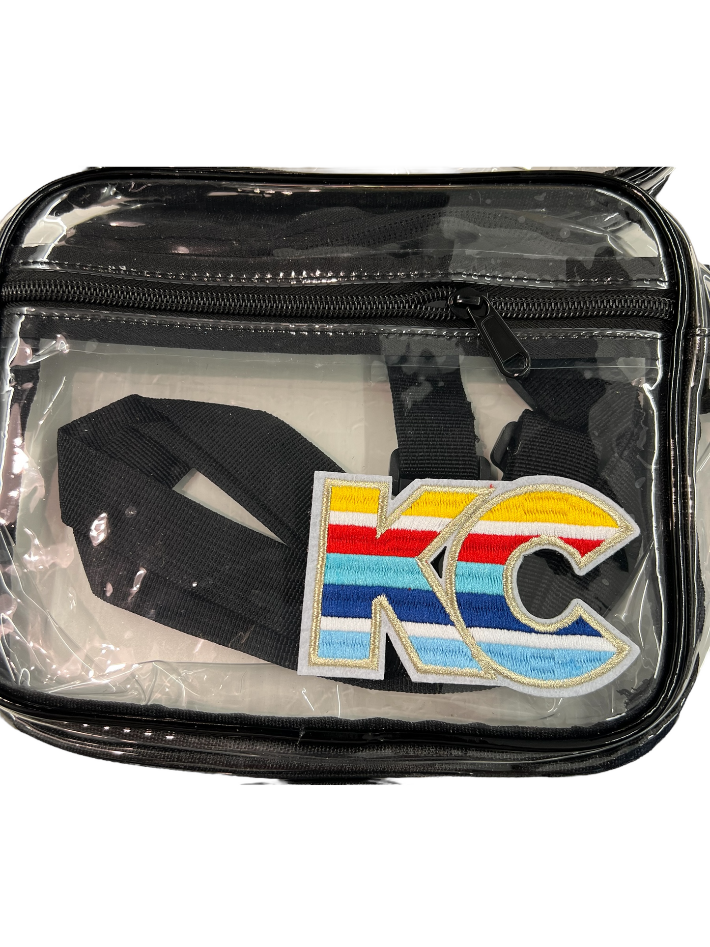 Haylee KC Clear Stadium Approved Crossbody Handbag