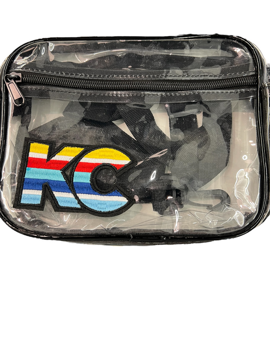 JOANNA KC Clear Stadium Approved Crossbody Handbag