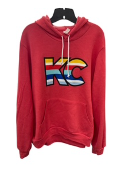 VANESSA KC Unisex Hoodie in Heather Red